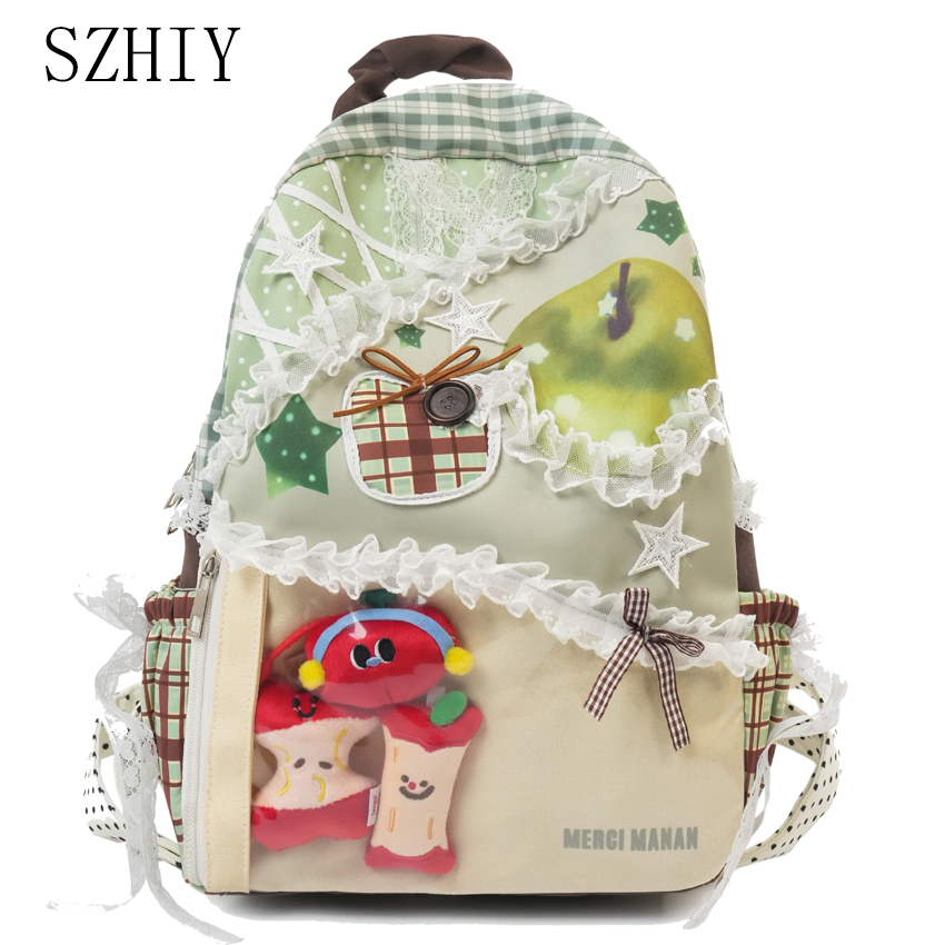 Kleurrijke rugzak voor student - Canvas Backpack Casual recensie en prijs
