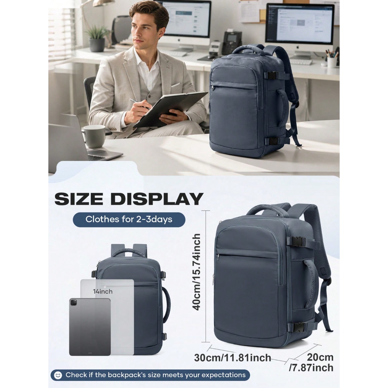 Lichtgewicht reisrugzak met gr - Laptop Backpack 15.6 recensie en prijs