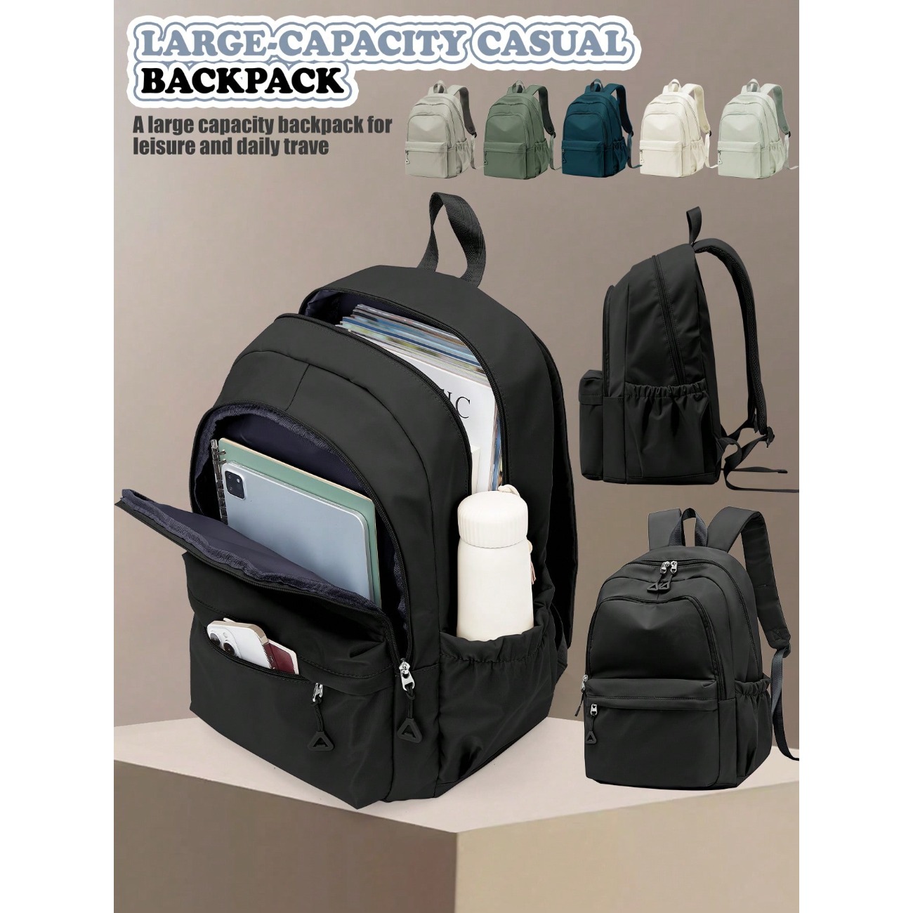 Rugzak voor middel- en middelb - Laptop Backpack 15.6 recensie en prijs