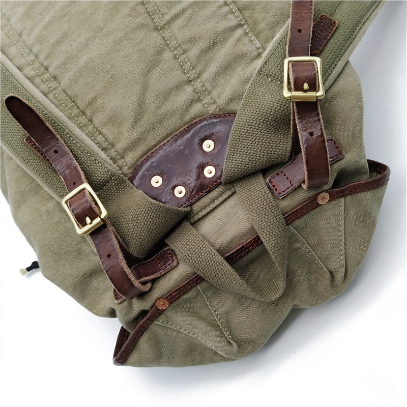 Retro Amerikaanse canvas rugza - Canvas Backpack Casual recensie en prijs